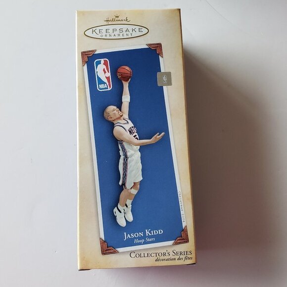 Hallmark Keepsake Ornament - 2004 Jason Kidd, Hoop Stars #10 - Picture 1 of 1